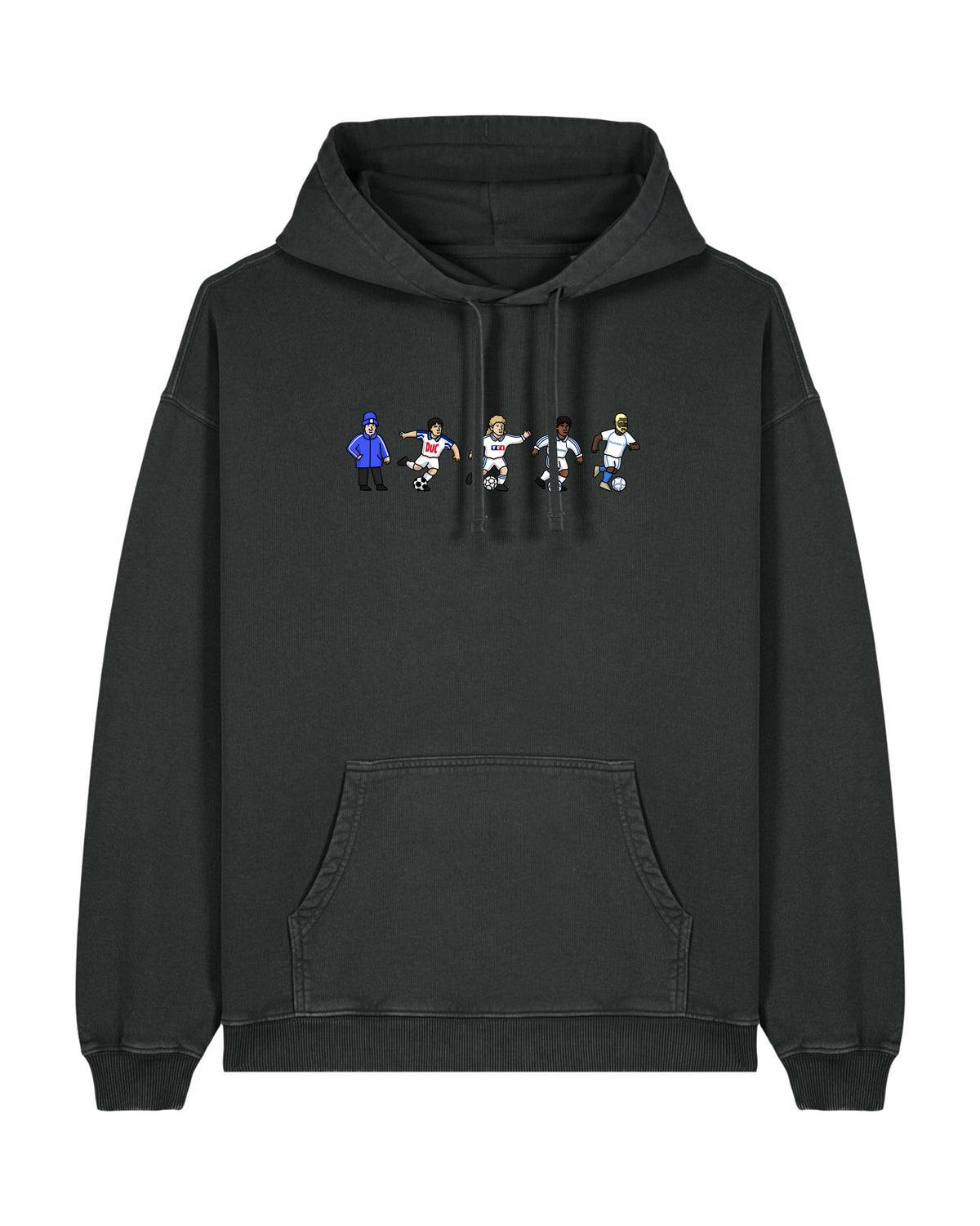 Sweat Capuche Auxerre - Foot Dimanche x Clément Striano