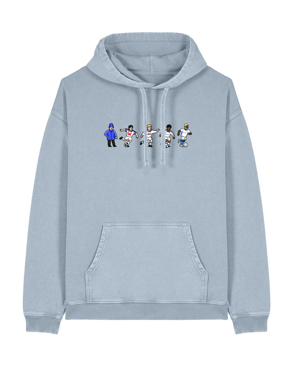 Sweat Capuche Auxerre - Foot Dimanche x Clément Striano