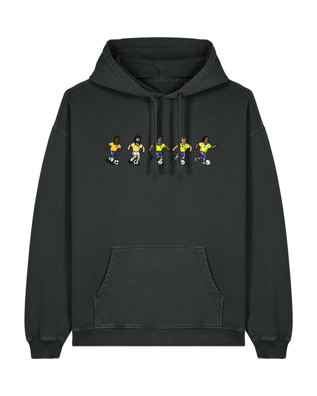 Sweat Capuche Brésil - Foot Dimanche x Clément Striano