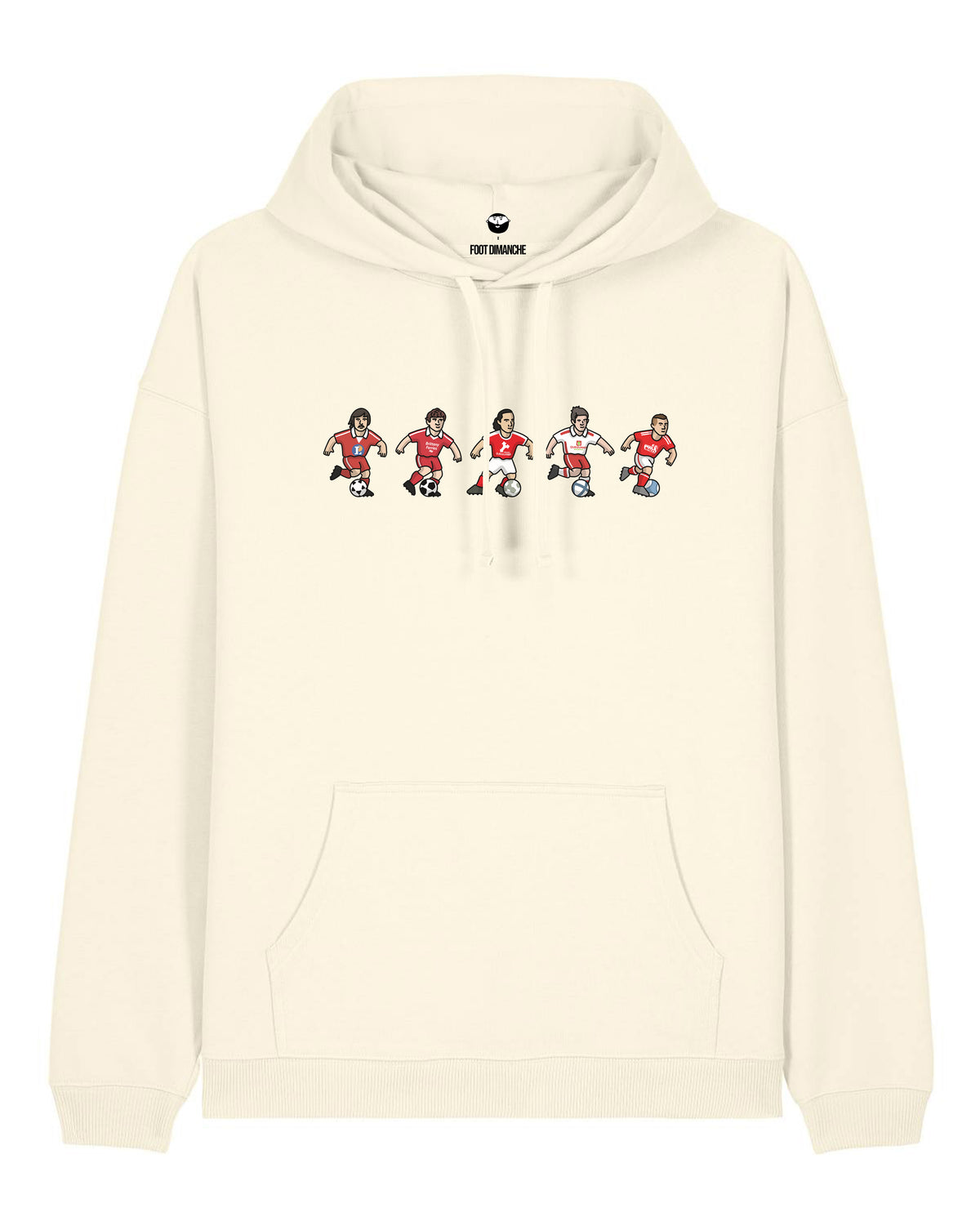 Sweat Capuche Brest - Foot Dimanche x Clément Striano