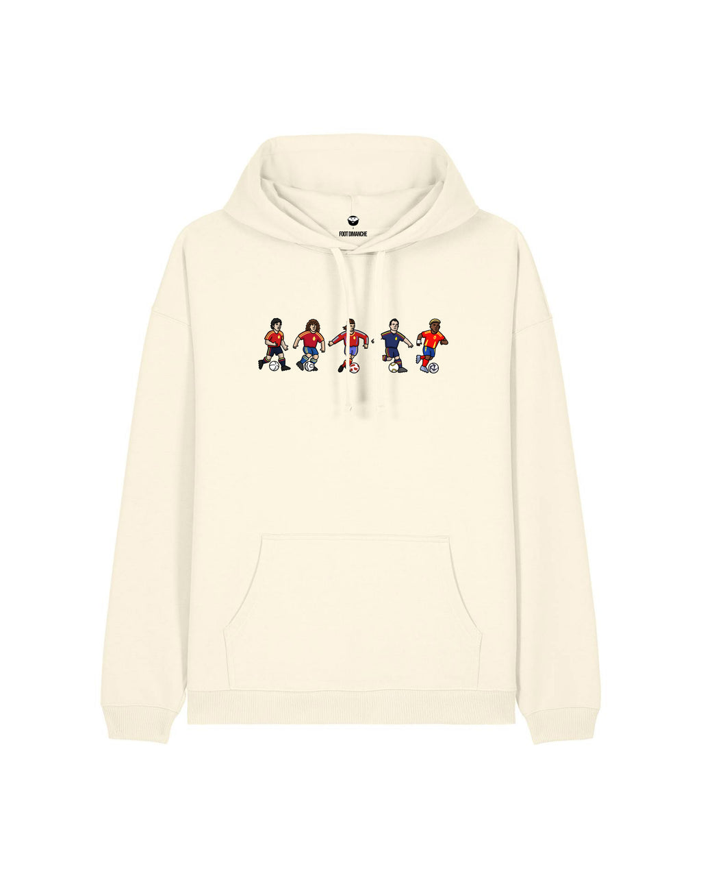 Sweat Capuche Espagne - Foot Dimanche x Clément Striano