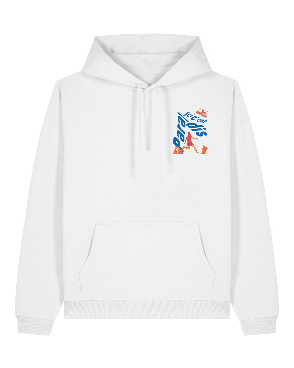 Sweat Capuche Ici c'est Paradis - L'Equipe x Foot Dimanche