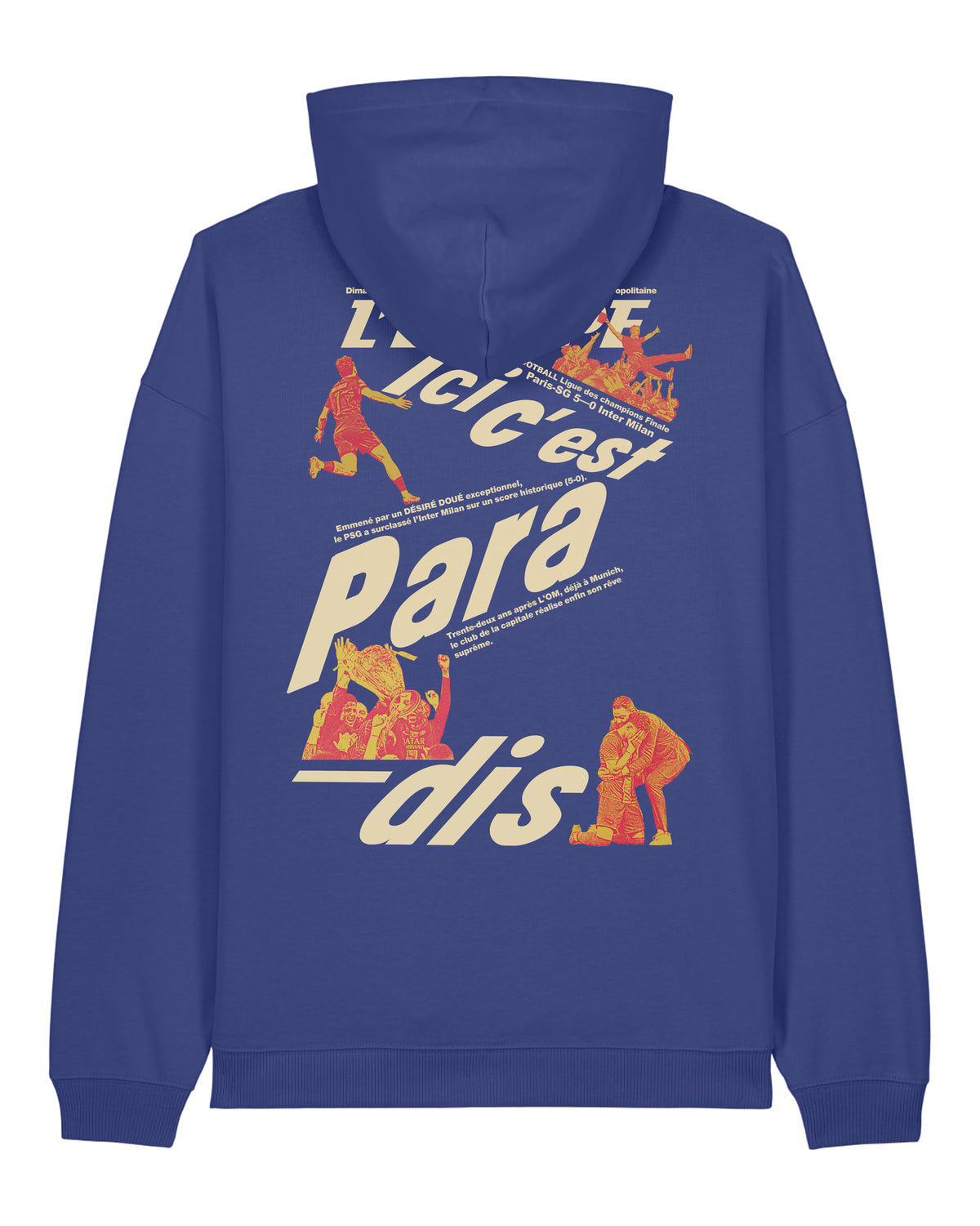 Sweat Capuche Ici c'est Paradis - L'Equipe x Foot Dimanche