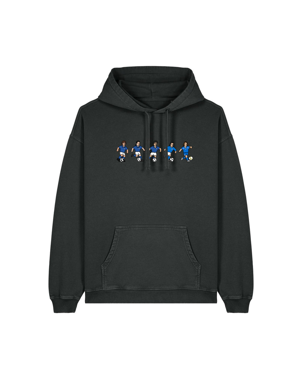 Sweat Capuche Italie - Foot Dimanche x Clément Striano