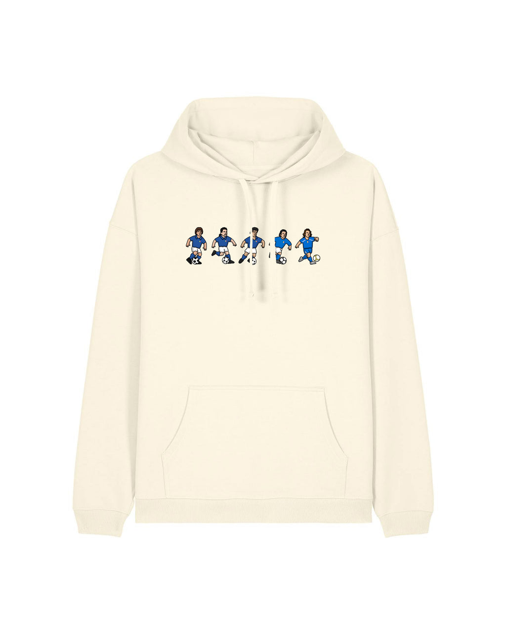 Sweat Capuche Italie - Foot Dimanche x Clément Striano