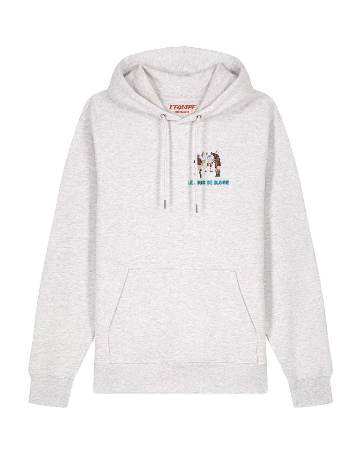 Sweat Capuche Le jour de gloire brodé - L'Equipe x Foot Dimanche