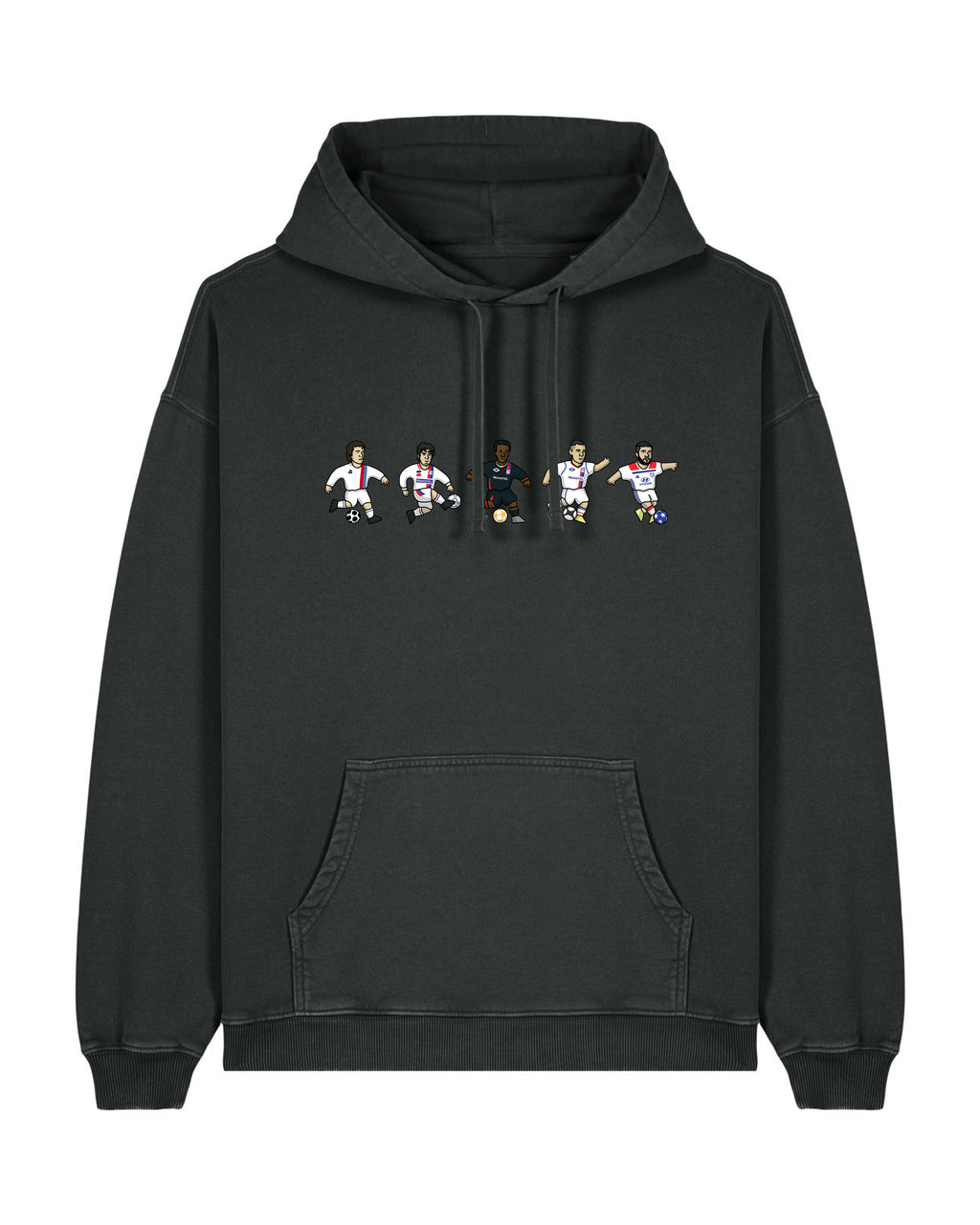 Sweat Capuche Lyon - Foot Dimanche x Clément Striano