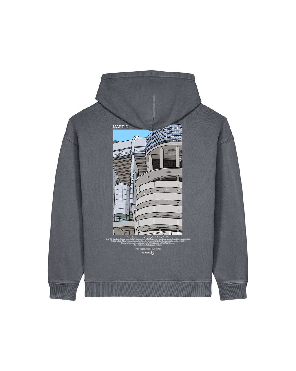 Sweat Capuche Madrid -  Foot Dimanche x Mark Johnson