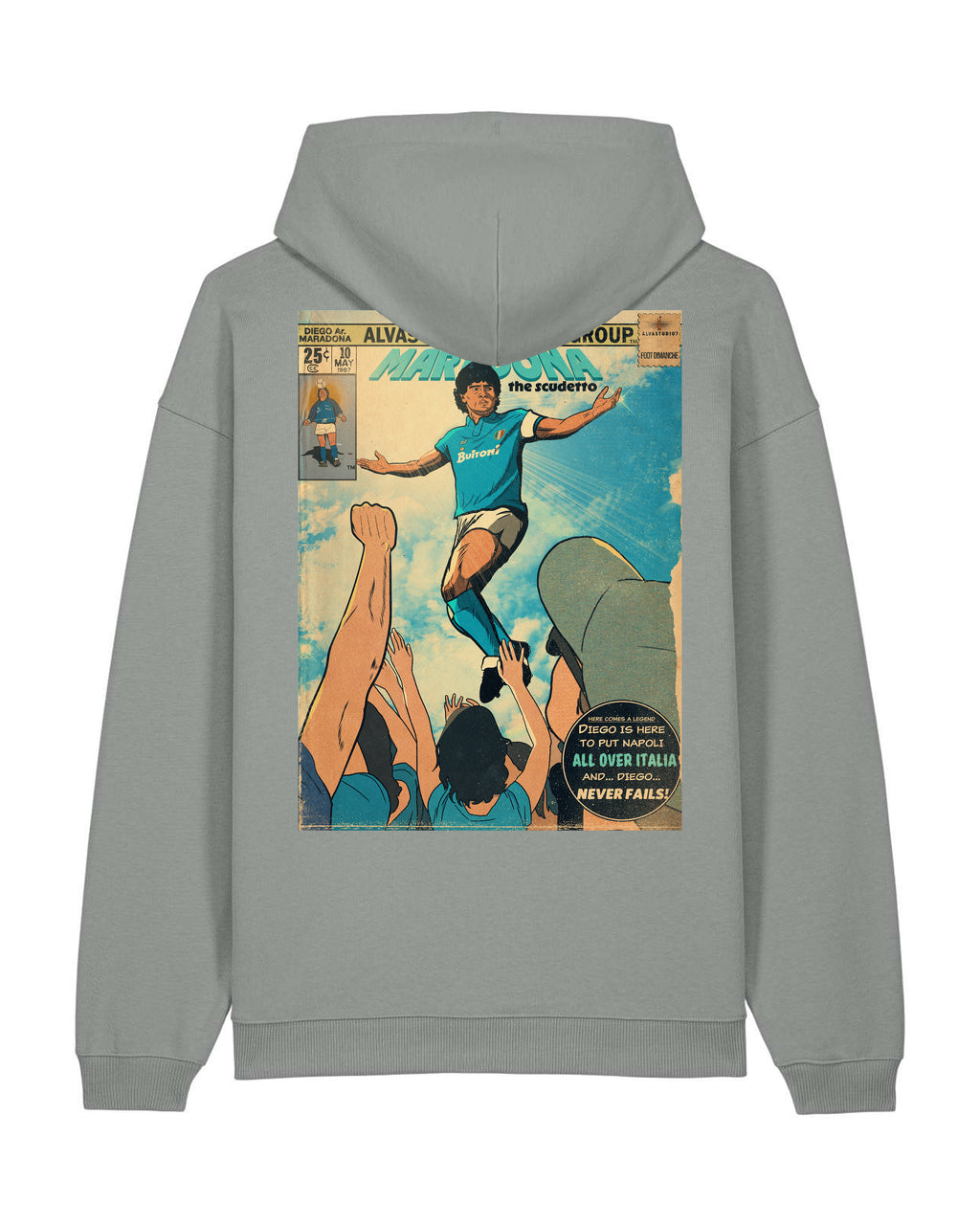 Sweat Capuche Maradona - Foot Dimanche