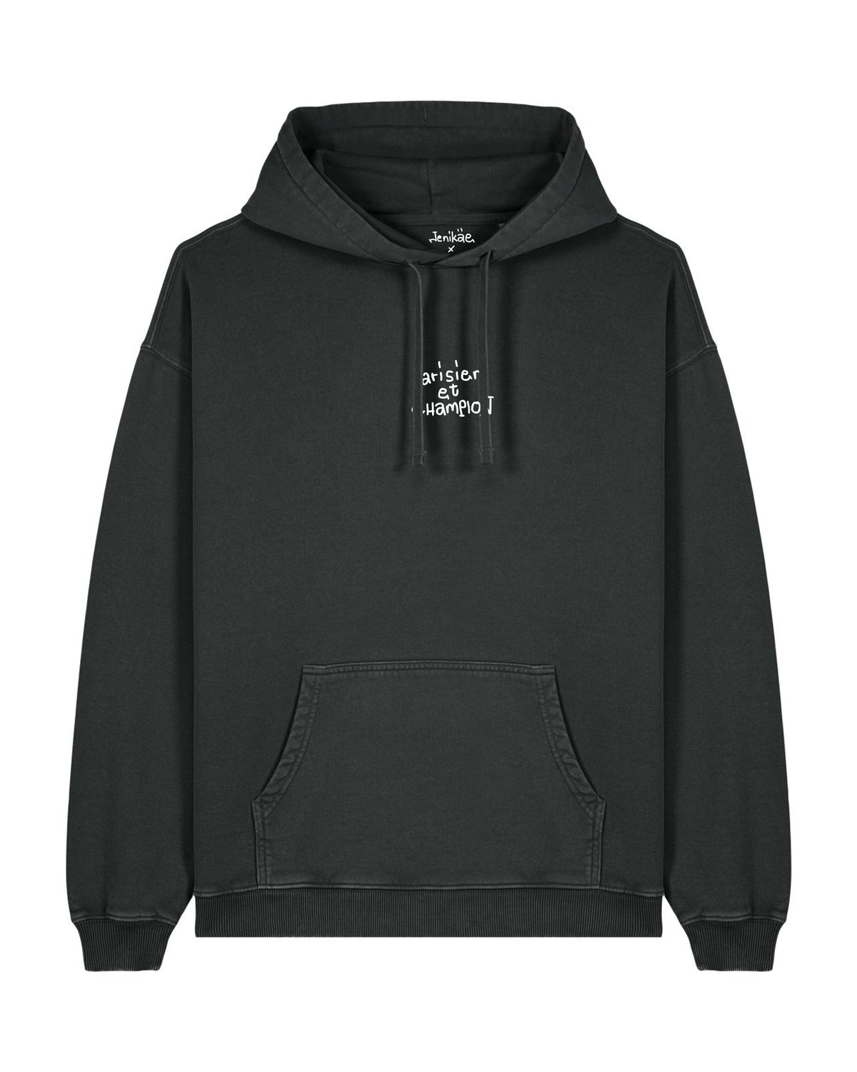Sweat Capuche Parisien et Champion - Jenikäe x Foot Dimanche