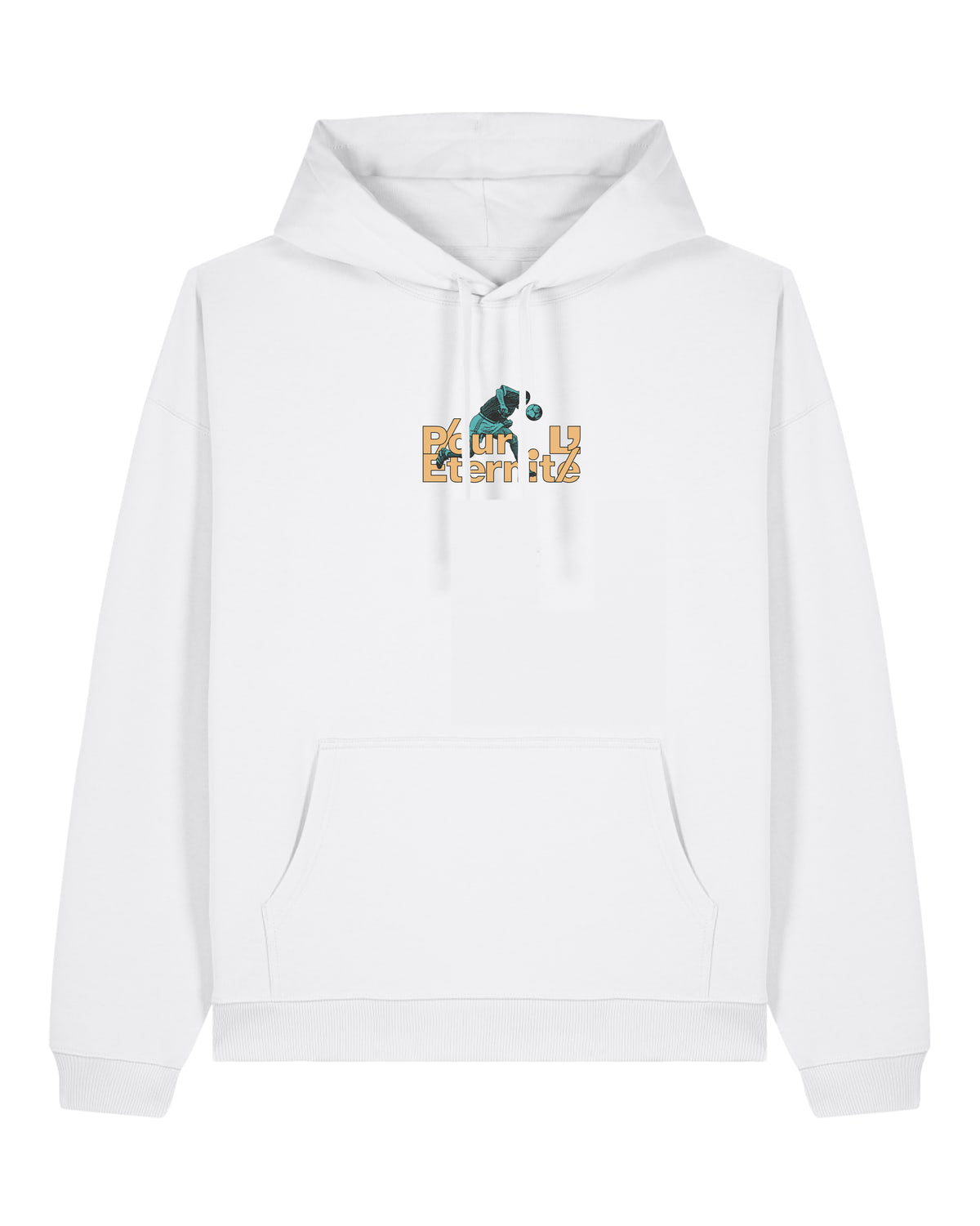 Sweat Capuche Pour l'éternité - L'Equipe x Foot Dimanche - version bleue