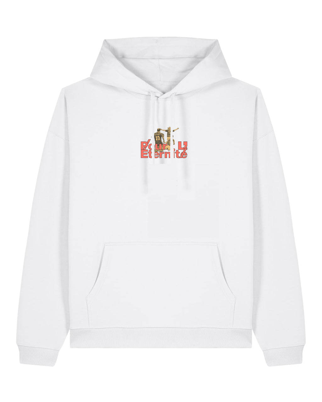 Sweat Capuche Pour l'éternité - L'Equipe x Foot Dimanche- version rouge