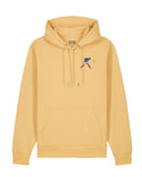 Sweat Capuche Zidane 98 brodé - Foot Dimanche