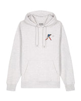 Sweat Capuche Zidane 98 brodé - Foot Dimanche