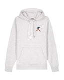 Sweat Capuche Zidane 98 brodé - Foot Dimanche
