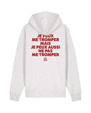 Sweat Capuche je peux me tromper - Coach Courbis
