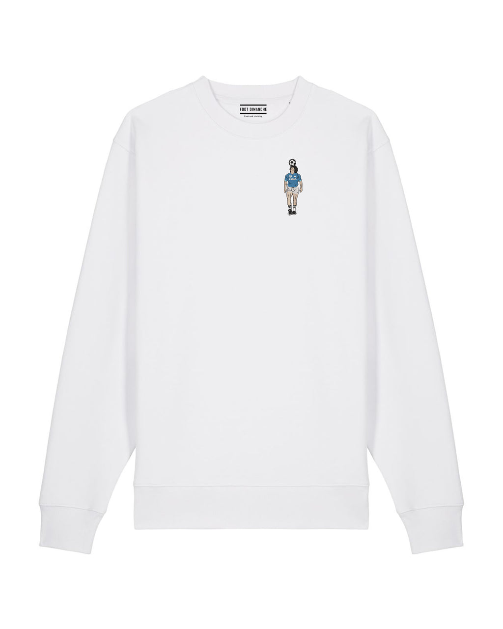 Sweat Diego Armando Maradona brodé - Foot Dimanche