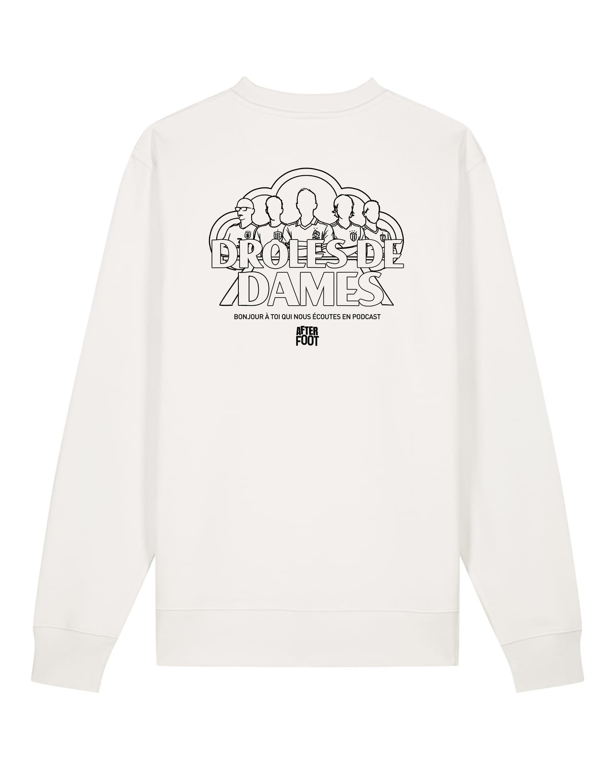 Sweat Drôles de Dames - After Foot x Foot Dimanche