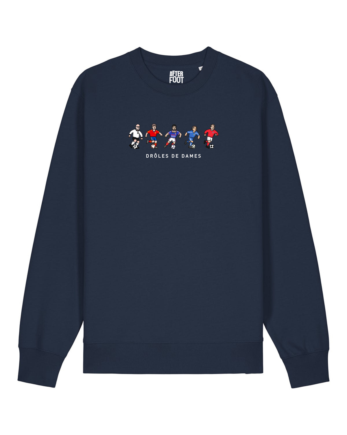 Sweat Drôles de Dames Figurines - After Foot x Foot Dimanche