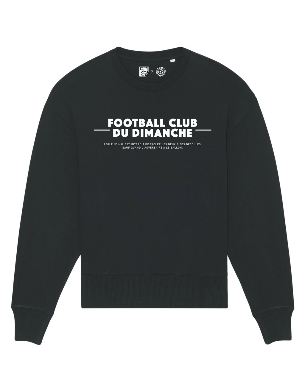 Sweat Interdit de tacler - Vrai Foot Day x Foot Dimanche