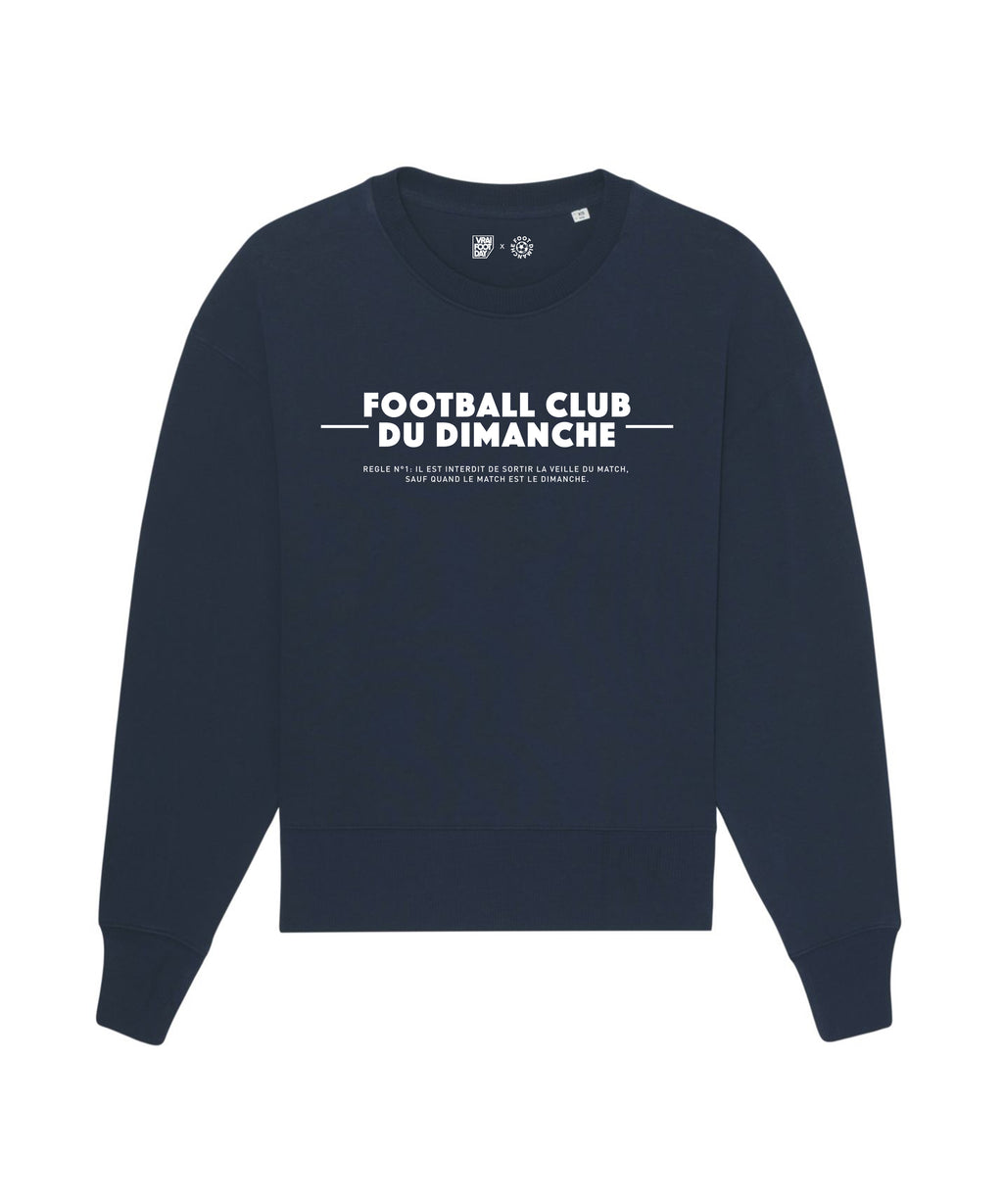 Sweat Sortir le dimanche - Vrai Foot Day x Foot Dimanche