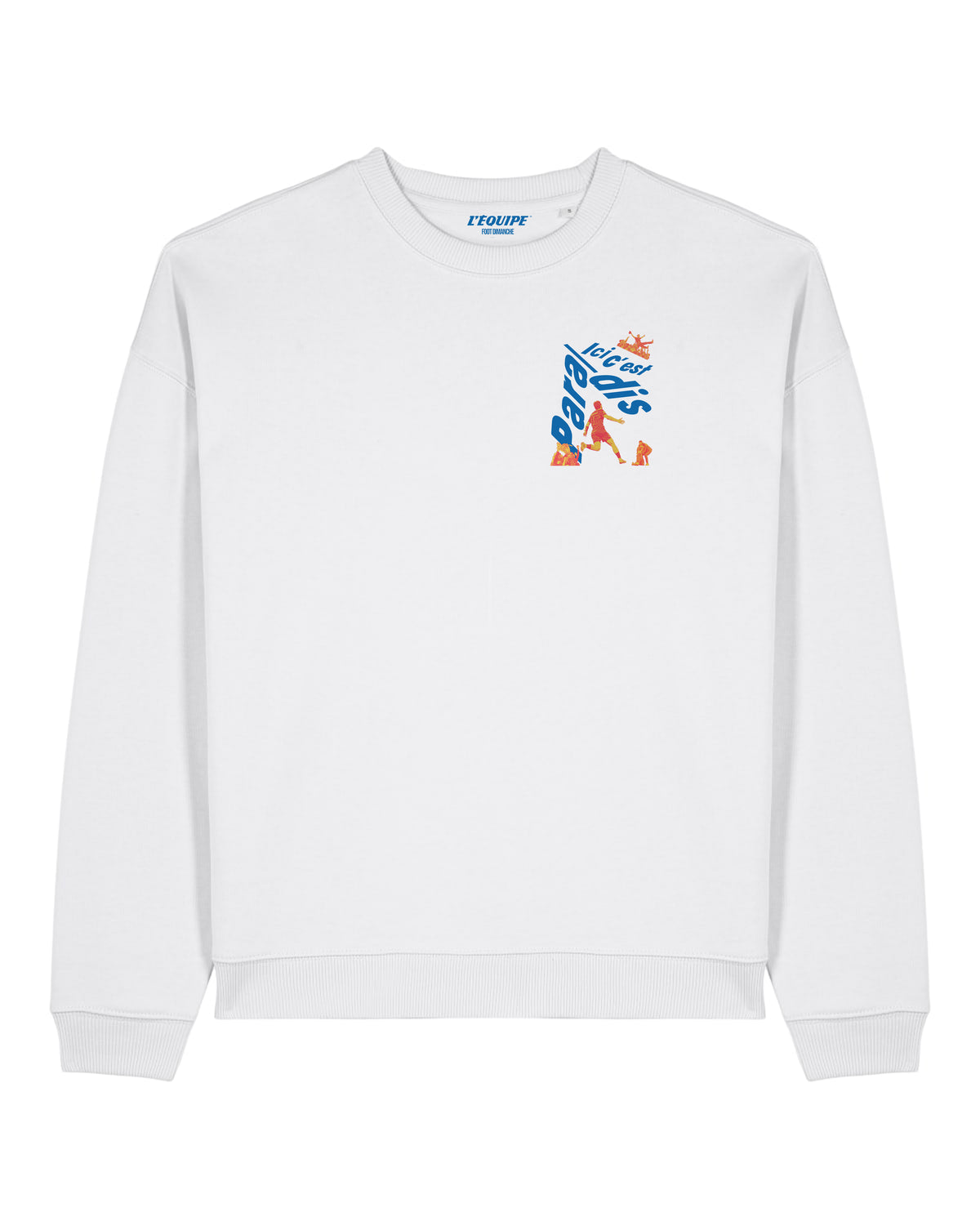 Sweat Ici c'est Paradis - L'Equipe x Foot Dimanche by Plakat