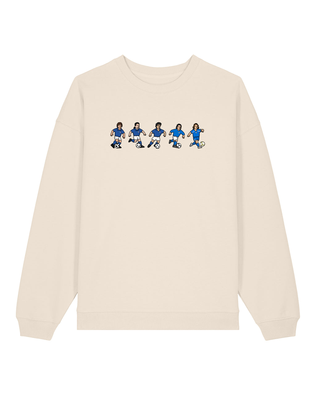 Sweat Italie - Foot Dimanche x Clément Striano