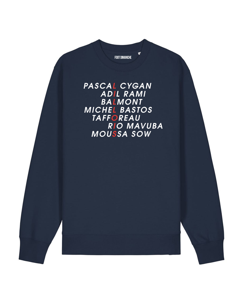 Sweat LOSC Légendes - Lille - Foot Dimanche