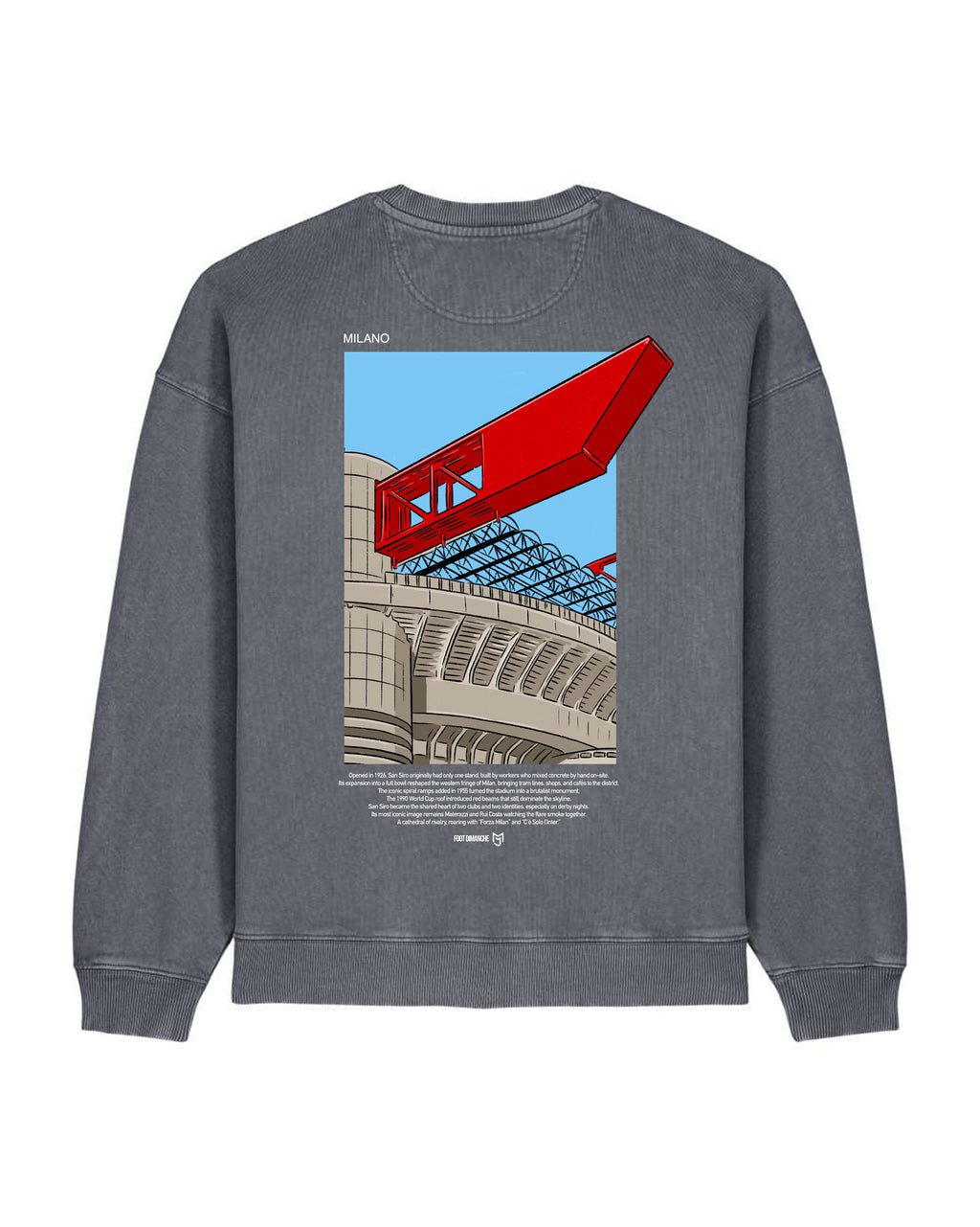 Sweat Milano - Foot Dimanche x Mark Johnson