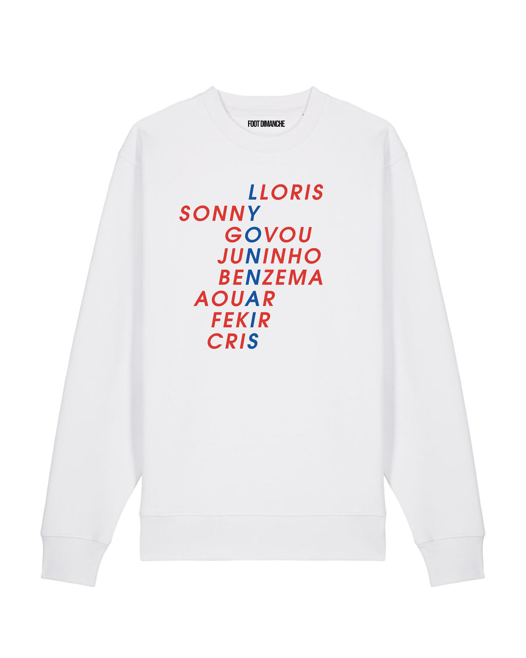 Sweat Olympique Lyonnais Légendes - OL - Foot Dimanche