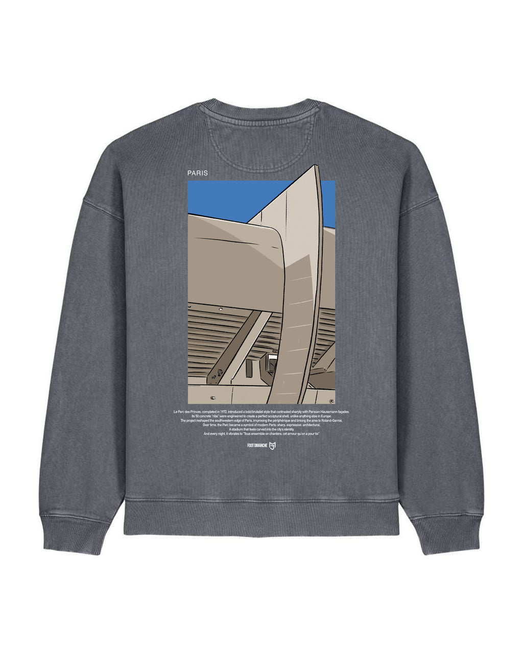Sweat Paris - Foot Dimanche x Mark Johnson