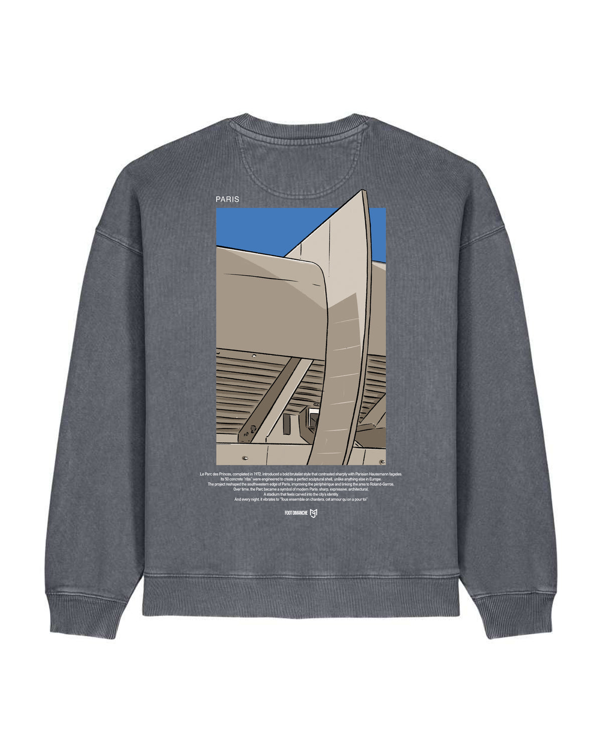 Sweat Paris - Foot Dimanche x Mark Johnson
