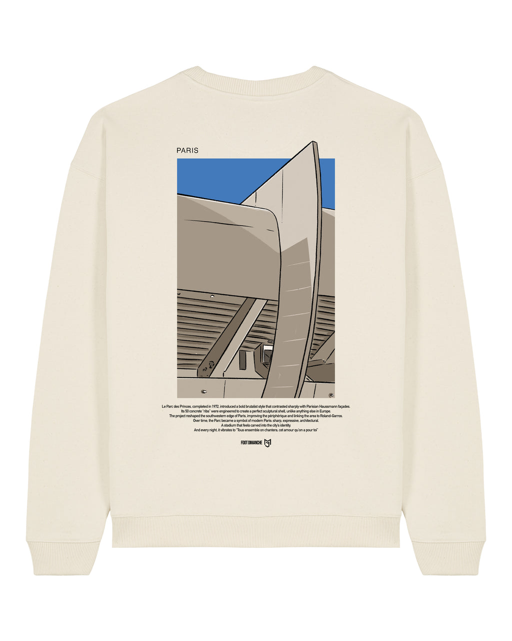 Sweat Paris - Foot Dimanche x Mark Johnson