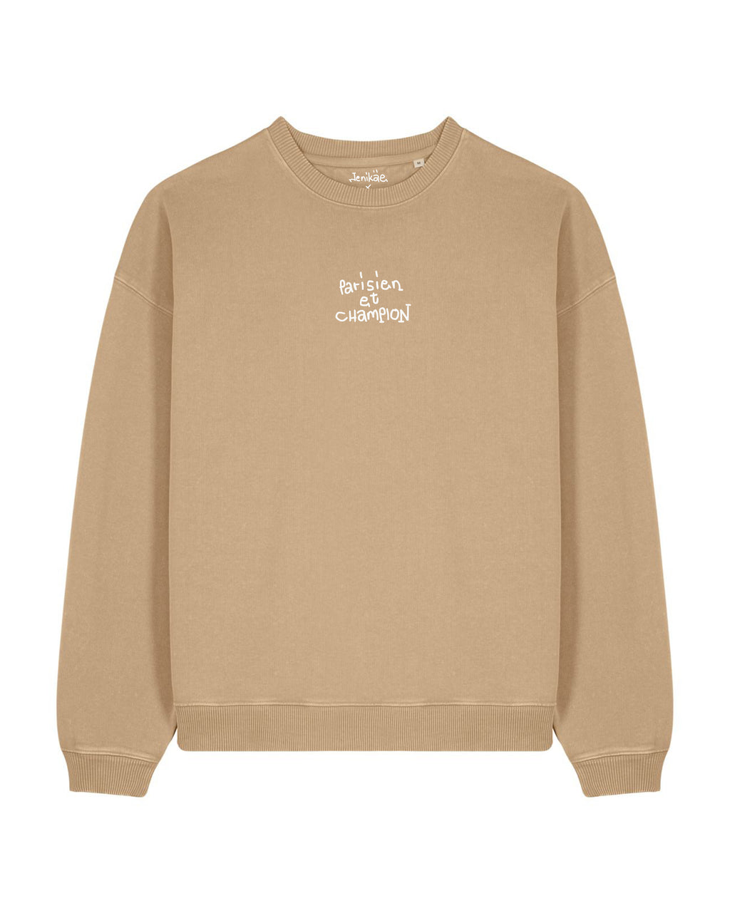 Sweat Parisien et Champion - Jenikäe x Foot Dimanche