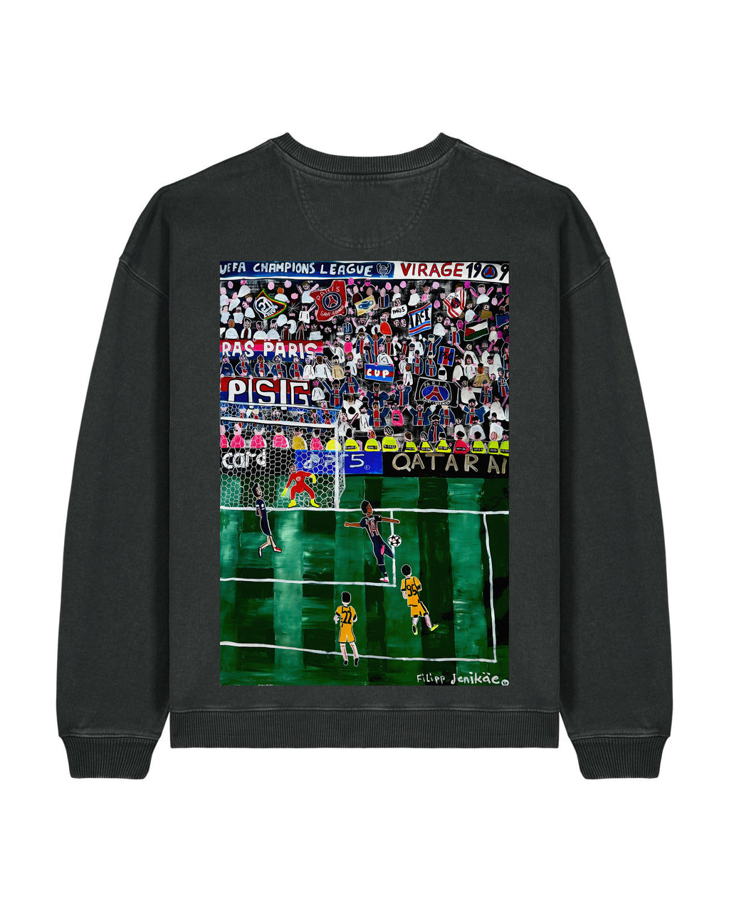 Sweat Parisien et Champion - Jenikäe x Foot Dimanche