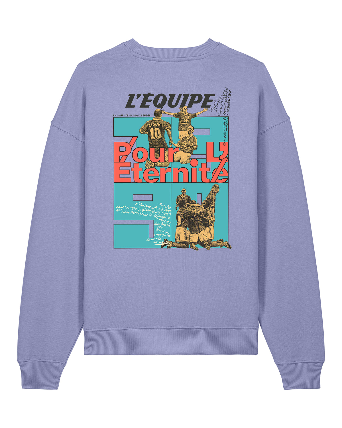 Sweat Pour l'éternité - L'Equipe x Foot Dimanche - SOLDES