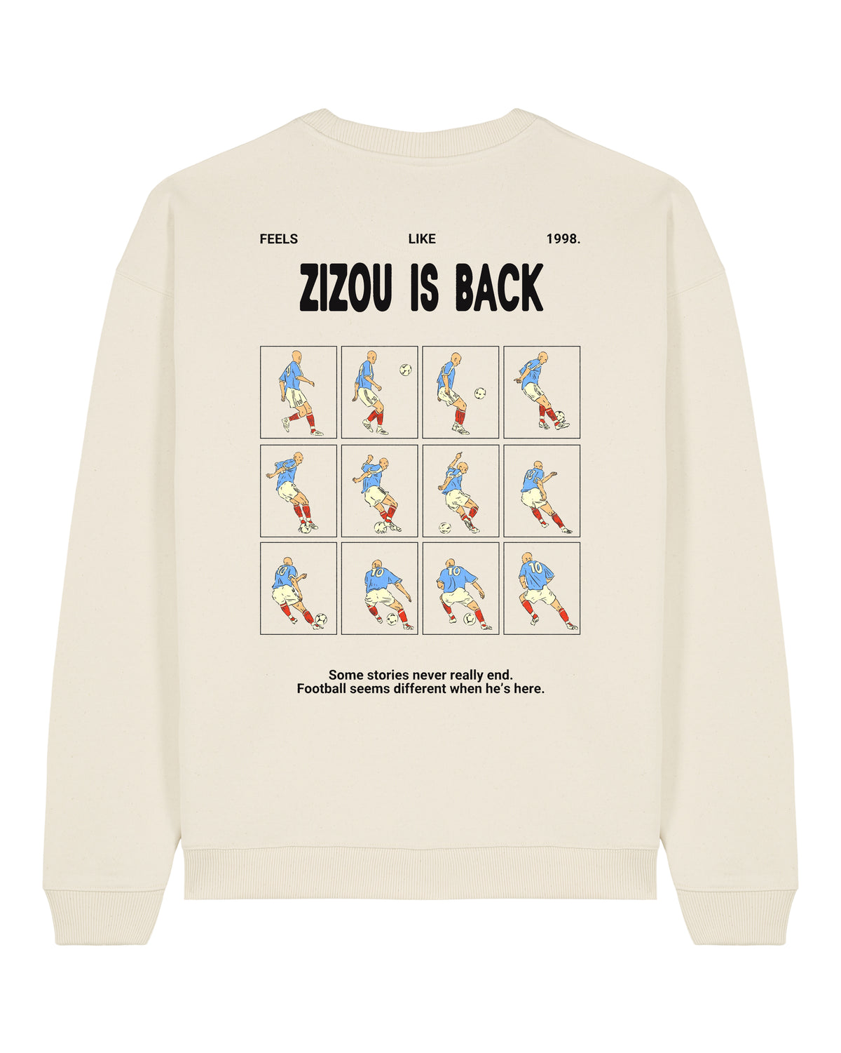 Sweat Zizou is Back