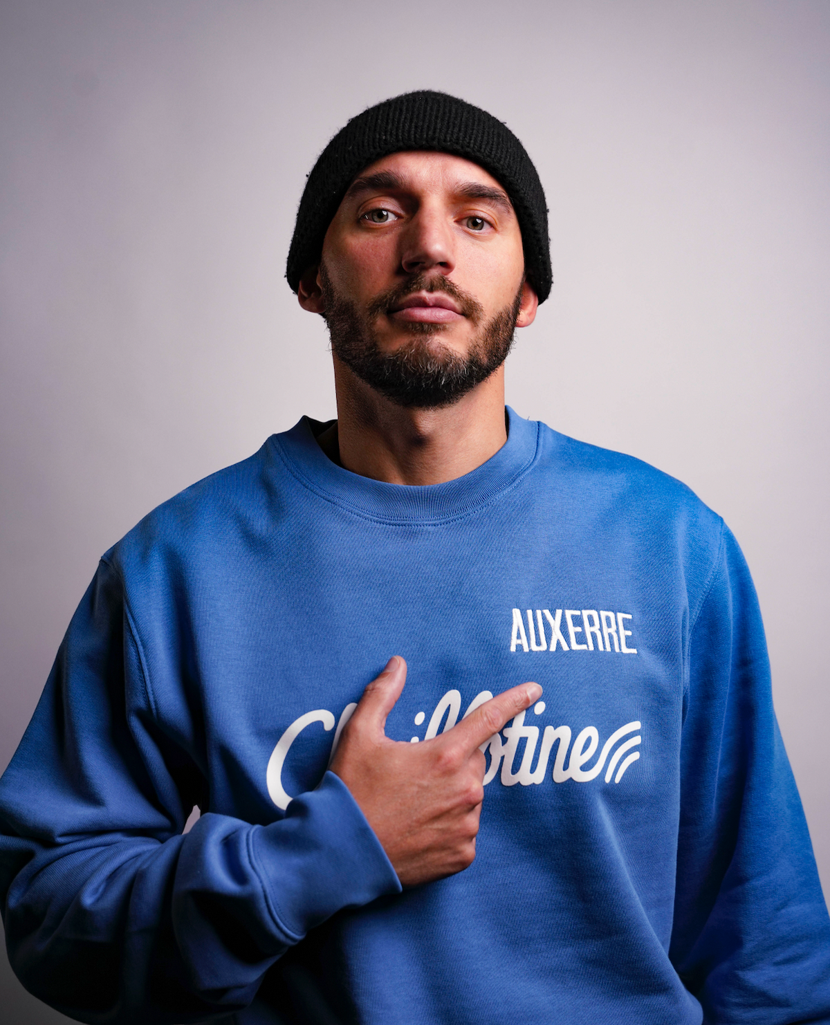 Sweat Auxerre rétro 88/89 - Foot Dimanche