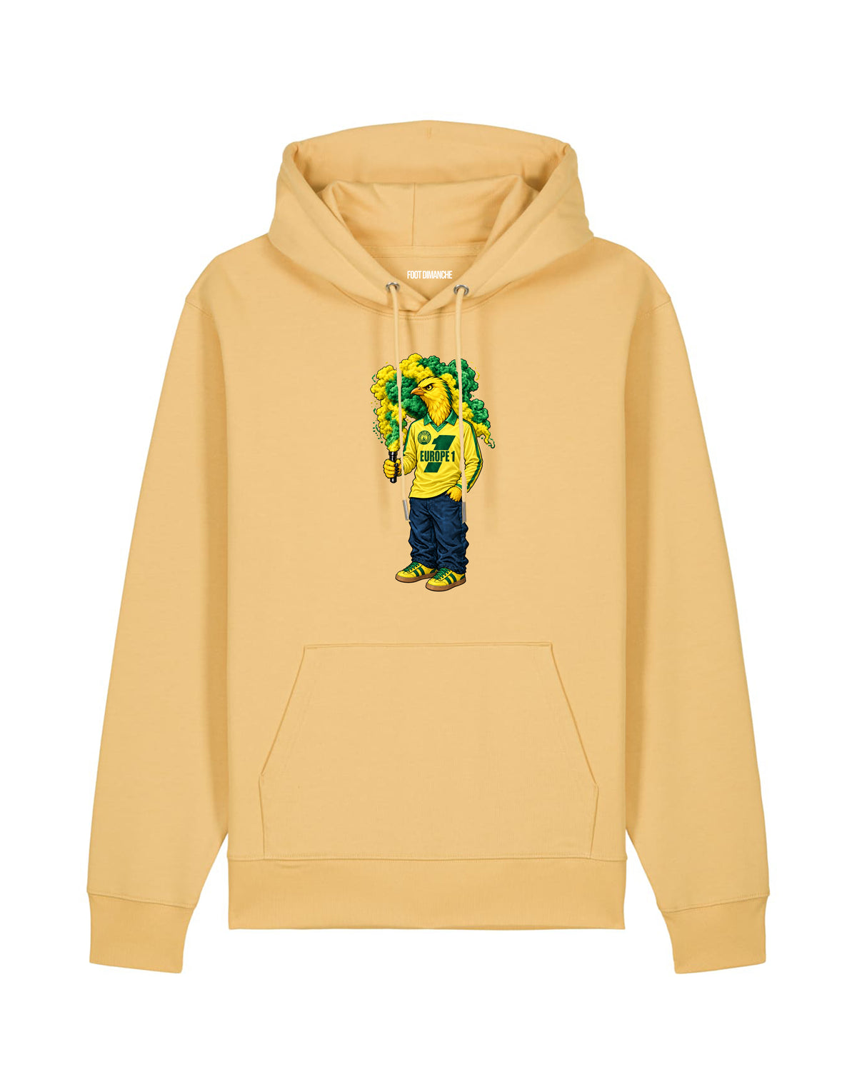 Sweat Capuche Canari - Nantes Vintage