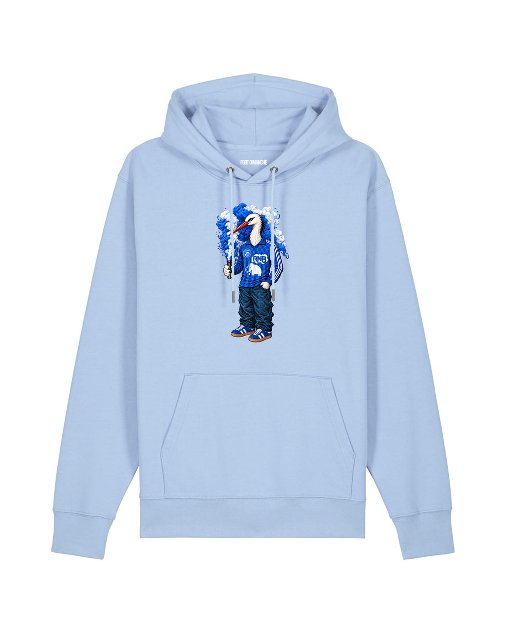 Sweat Capuche Cigogne Strasbourg