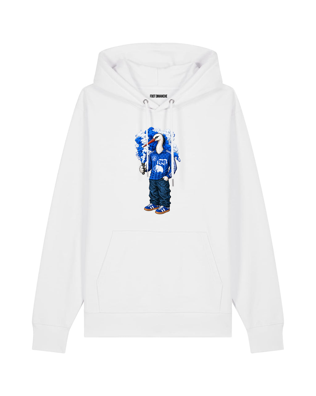 Sweat Capuche Cigogne Strasbourg