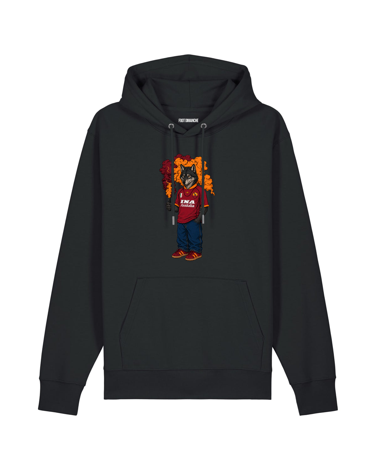 Sweat Capuche La Lupa – Roma Vintage
