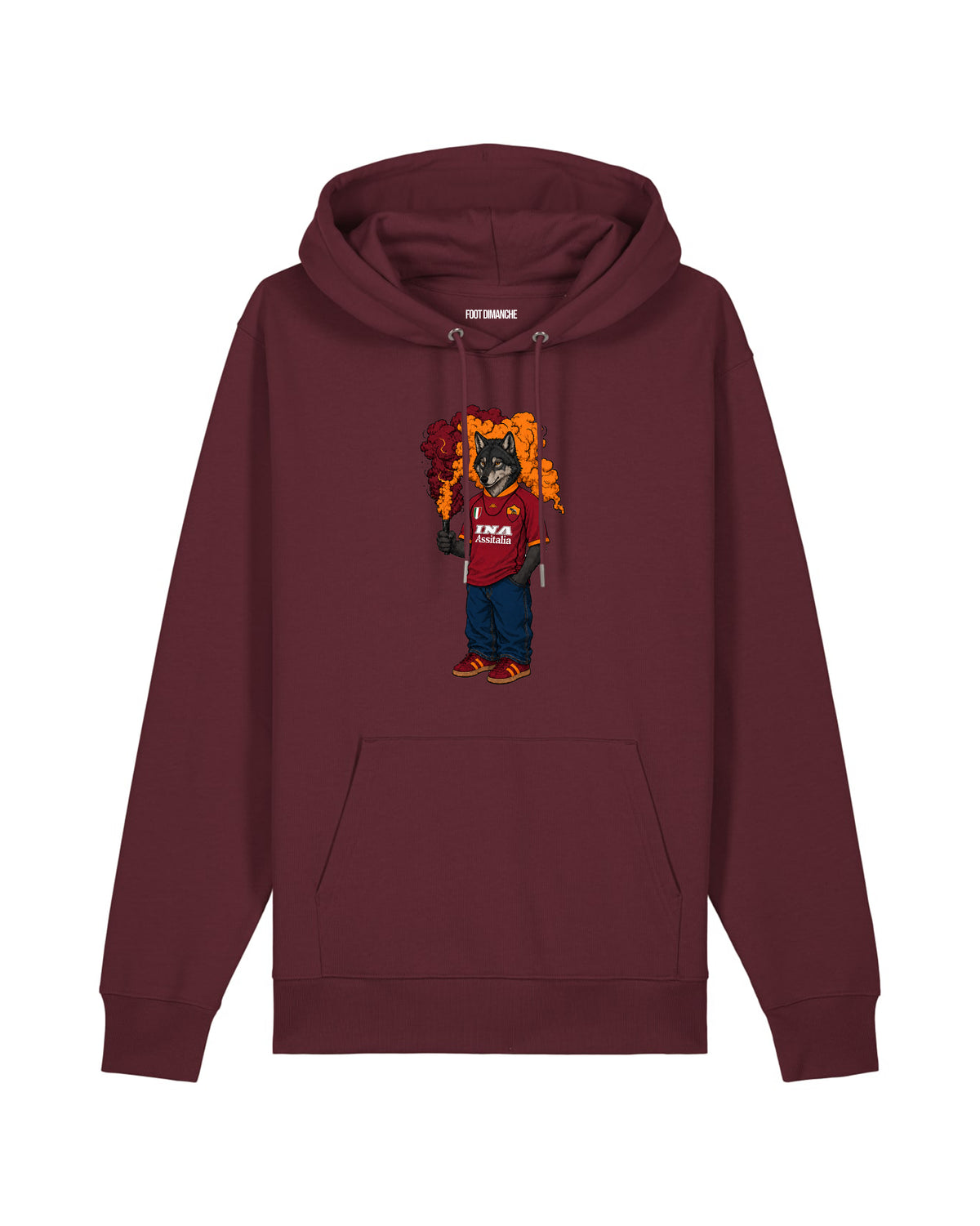 Sweat Capuche La Lupa – Roma Vintage