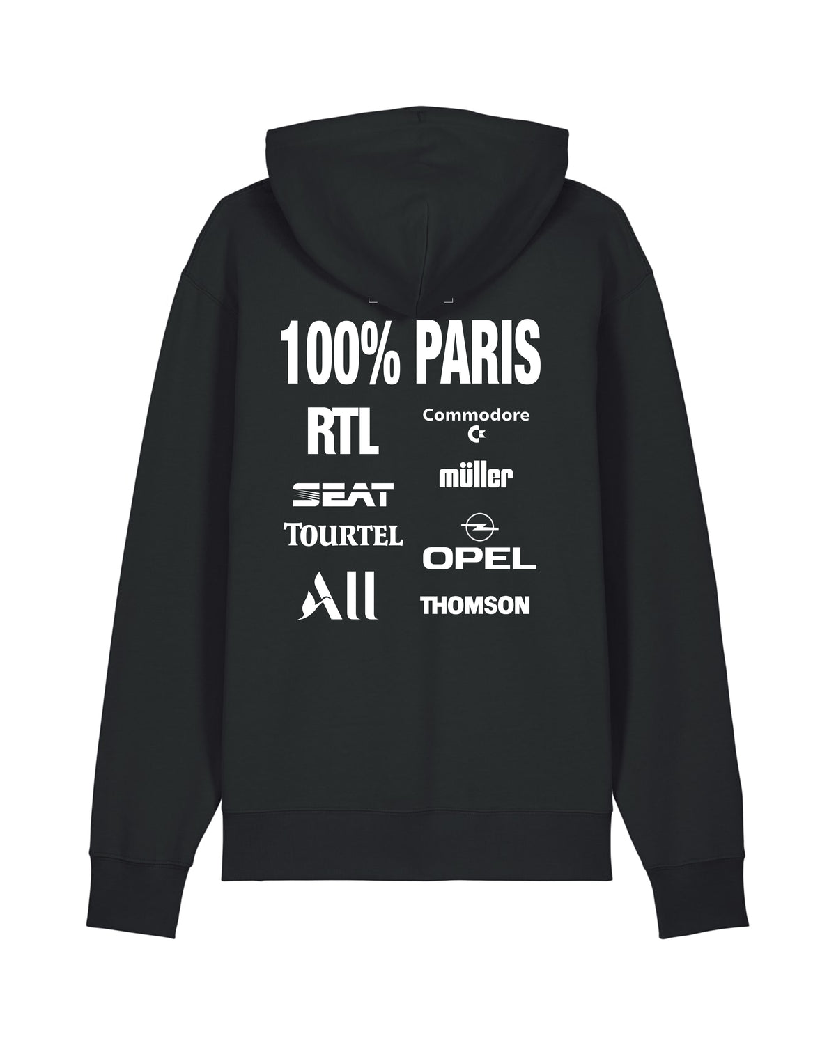 Sweat Capuche La Plateforme des Sponsors 100% Paris