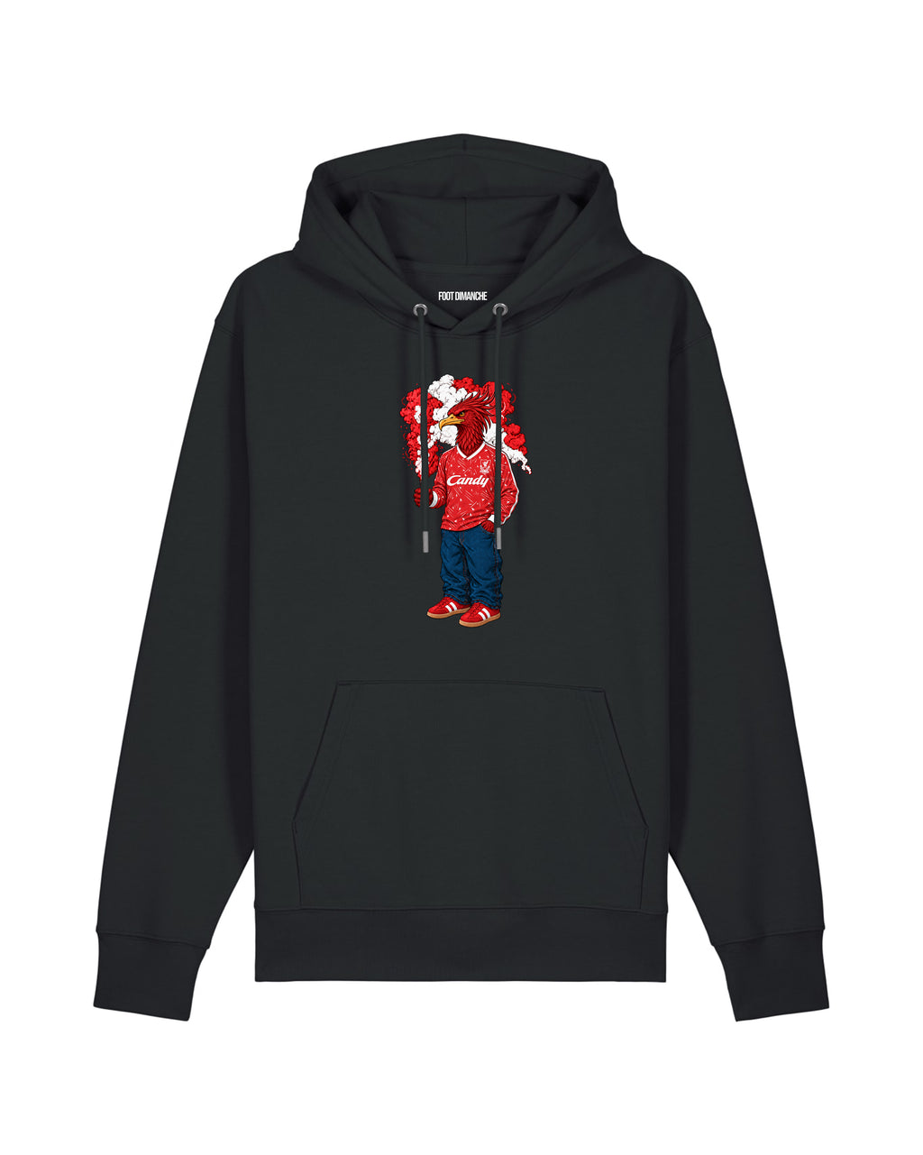 Sweat Capuche Liver Bird Liverpool – LFC Vintage