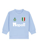 Sweat bébé Napoli rétro brodé - Foot Dimanche