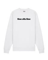 Sweat fino alla fine brodé - Foot Dimanche