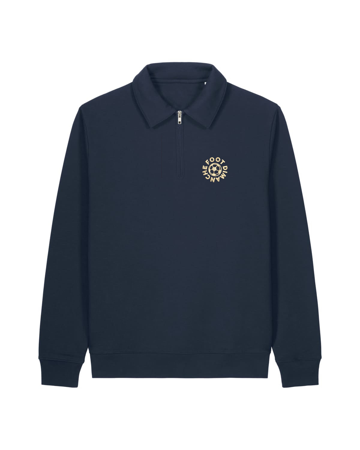Sweatshirt Polo Foot Dimanche brodé