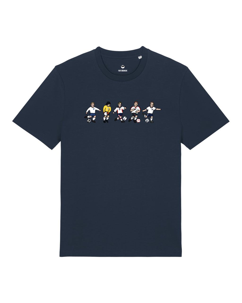 Tee Shirt Angleterre - Foot Dimanche x Clément Striano