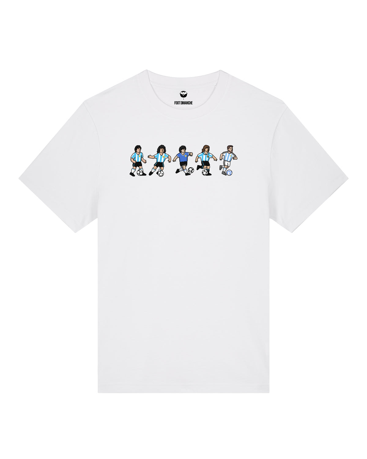 Tee Shirt Argentine - Foot Dimanche x Clément Striano